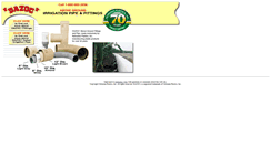 Desktop Screenshot of irrigationproductsbydazoc.com