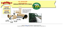 Tablet Screenshot of irrigationproductsbydazoc.com